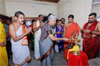 Udupi: Union Finance Minister Nirmala Sitharaman visits Sri Krishna Mutt, inaugurates new temple kitchen